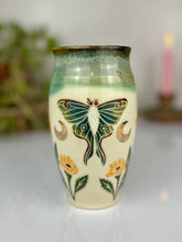 Load image into Gallery viewer, #54 Luna Moth Garden Travel Mug
