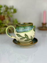 Load image into Gallery viewer, #32 Luna Moth &amp; Vine Cappuccino Cup
