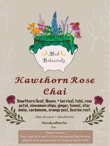 Hawthorn Rose Tea Blend