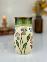 Load image into Gallery viewer, #56 Foxglove + Butterfly Stein Mug
