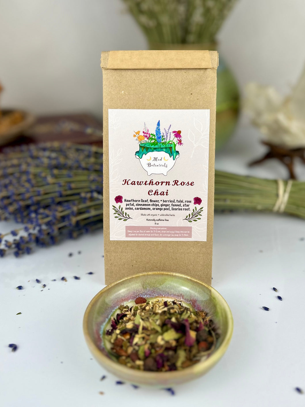 Hawthorn Rose Tea Blend